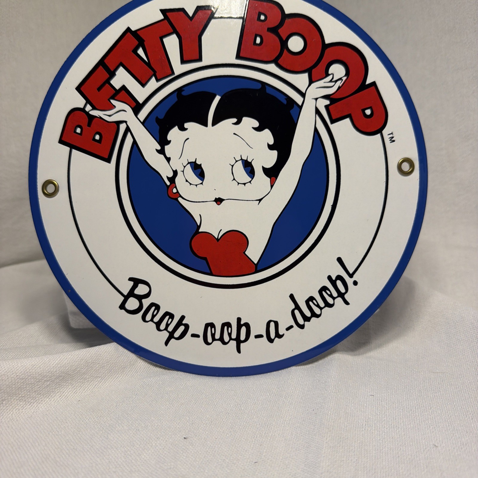 Vintage Betty Boop Porcelain Sign Diner Porcelain Standard Signs Inc. P23