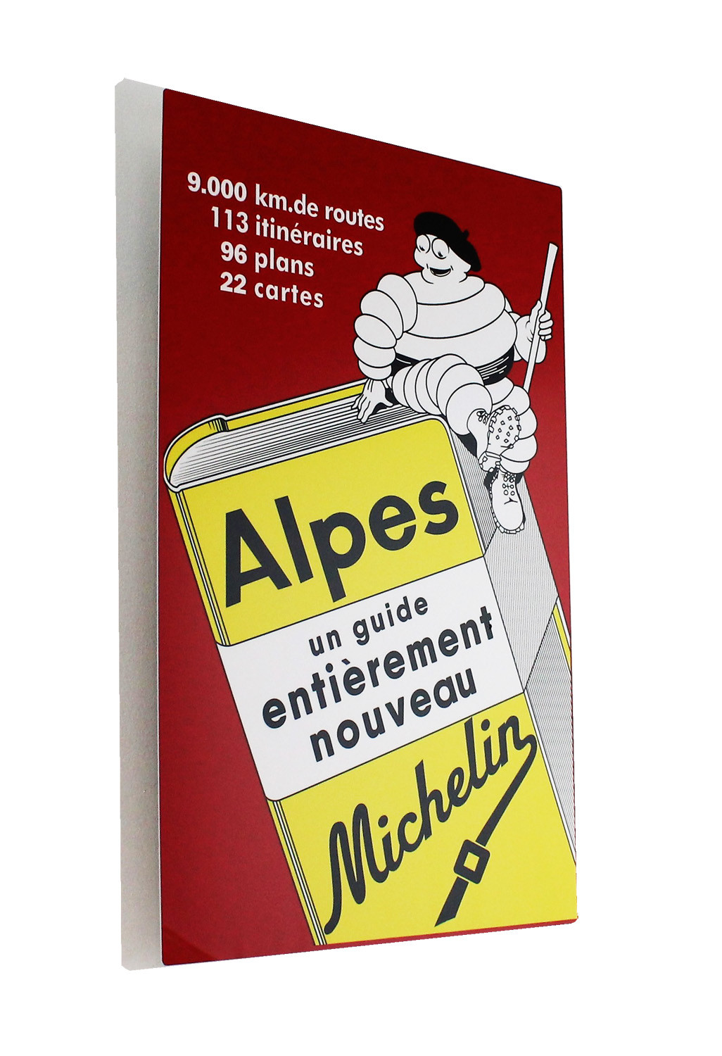 Michelin Guide Cover, Metal Sign