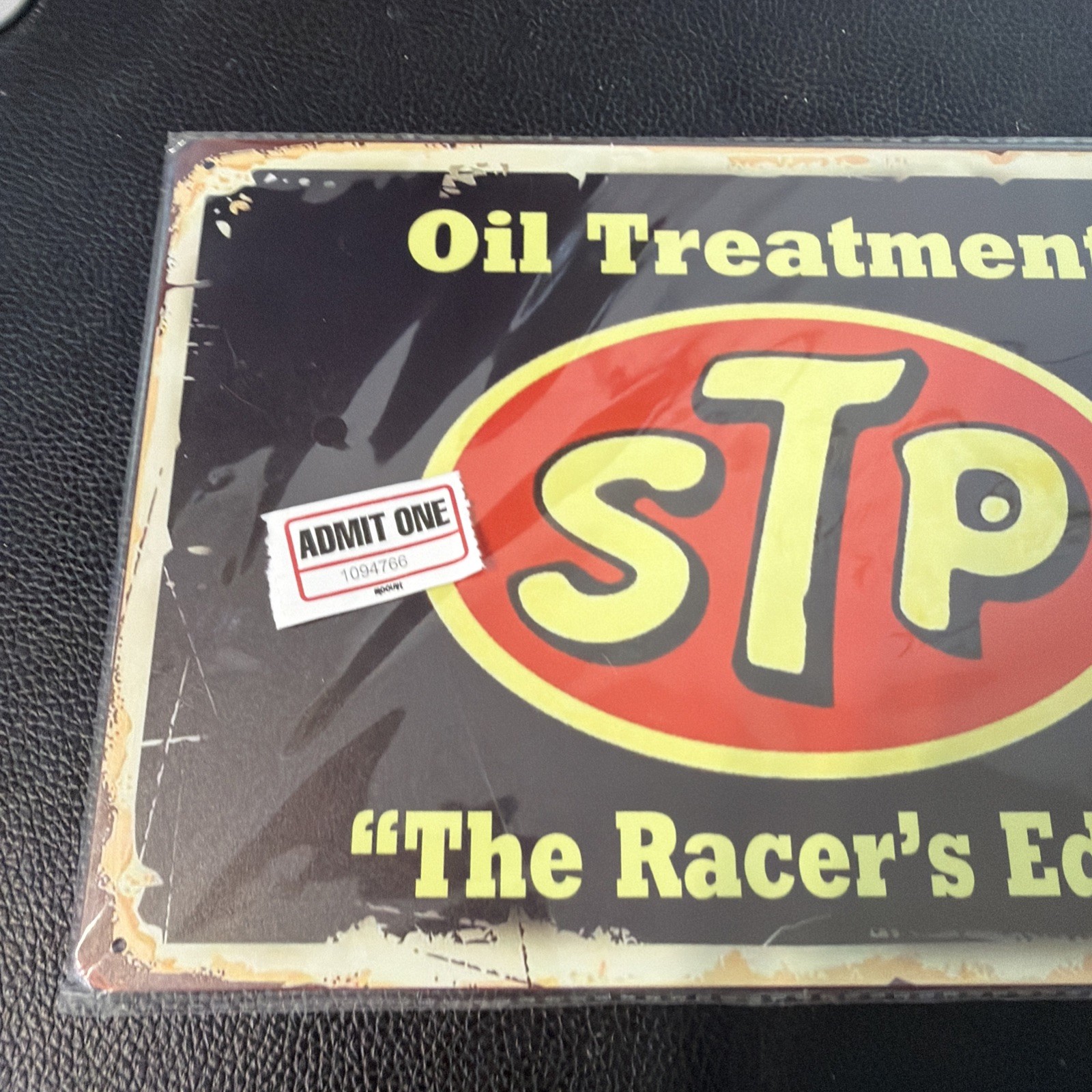 8″X12″ Metal Sign Man Cave Wall Art Garage Bar STP Racers Edge Oil Gas Station