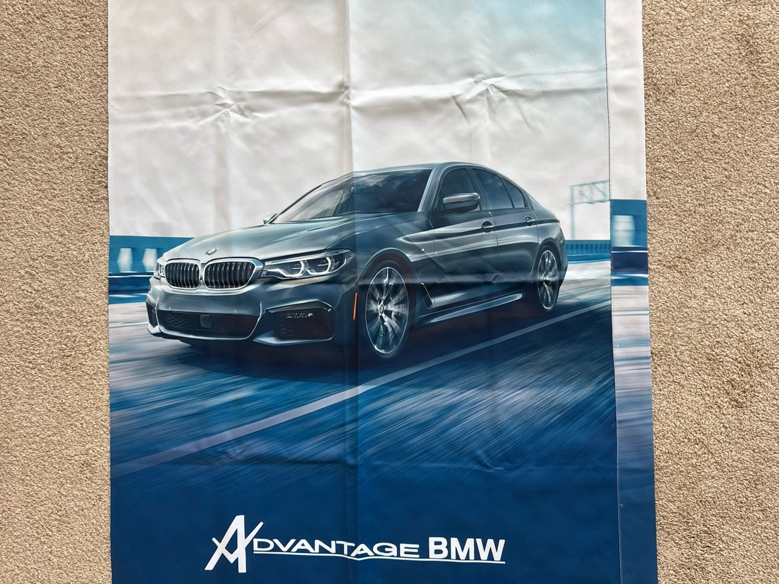 BMW Performance Dealership Promo Banner Canvas Huge Sign Original Accessories