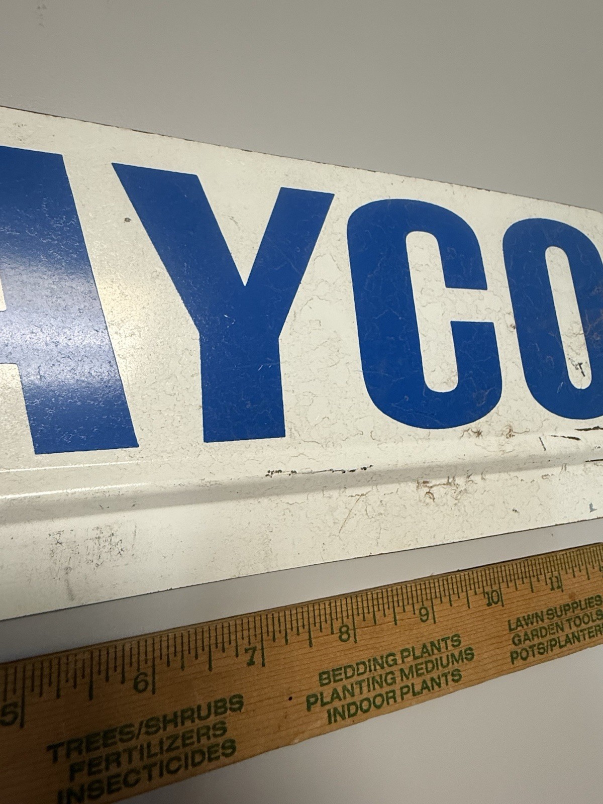 Dayco Old Vintage Belts Hoses Car Part Oil Gas Service Station Tin Metal Sign