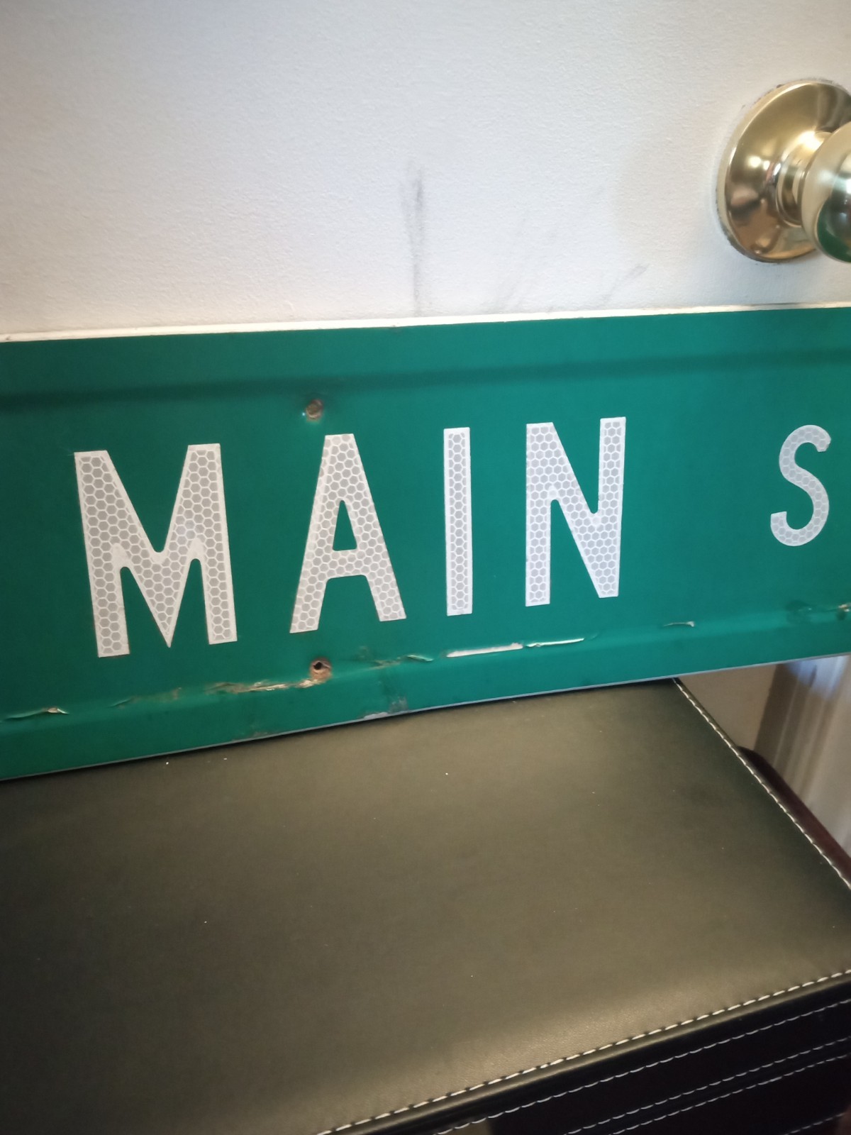 Collectable Mainstreet Sign 24×7 Inch New Brunswick Canada Man Cave Art