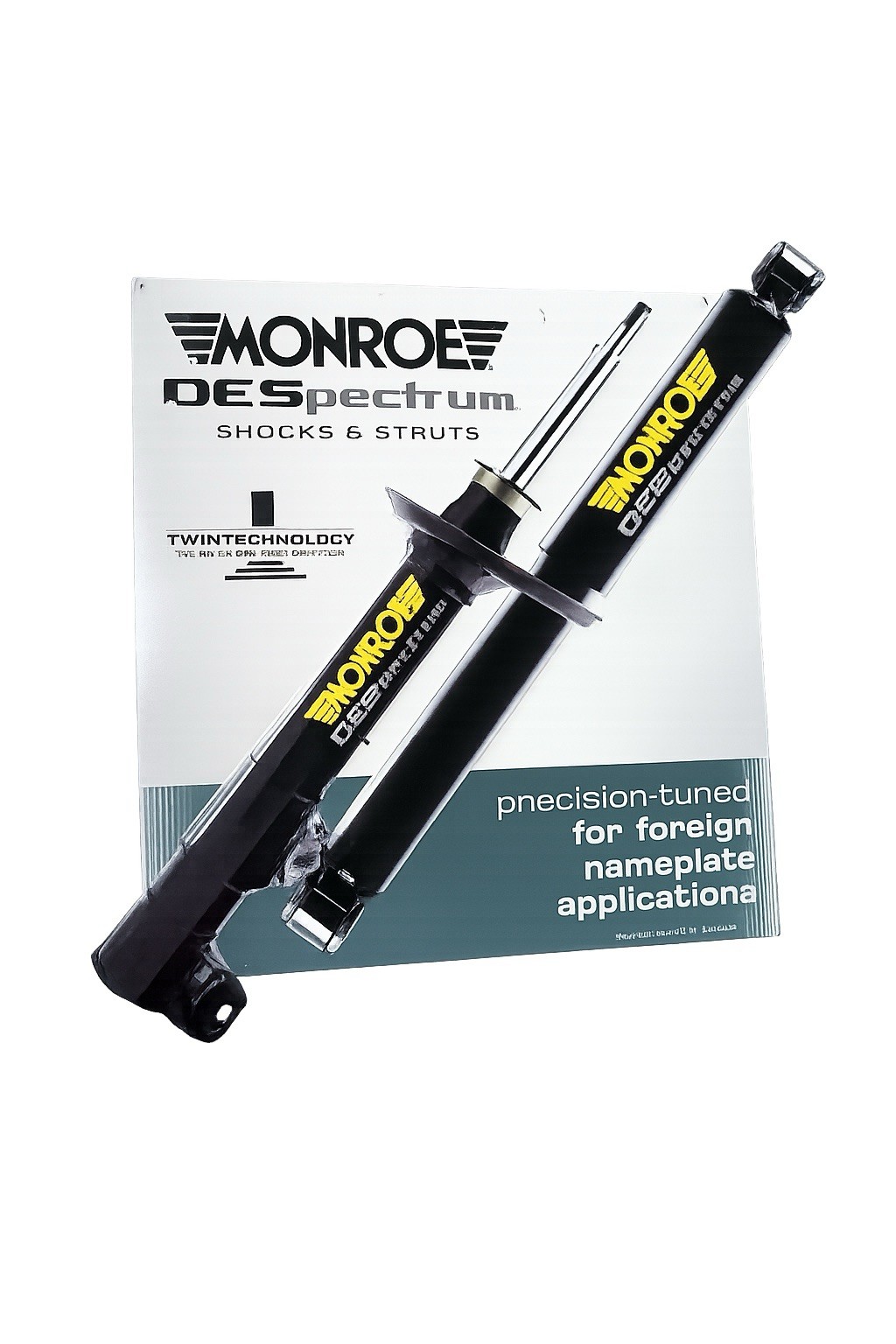 NEW! MONROE OESpectrum Shocks & Struts Embossed Aluminum Sign, 2011