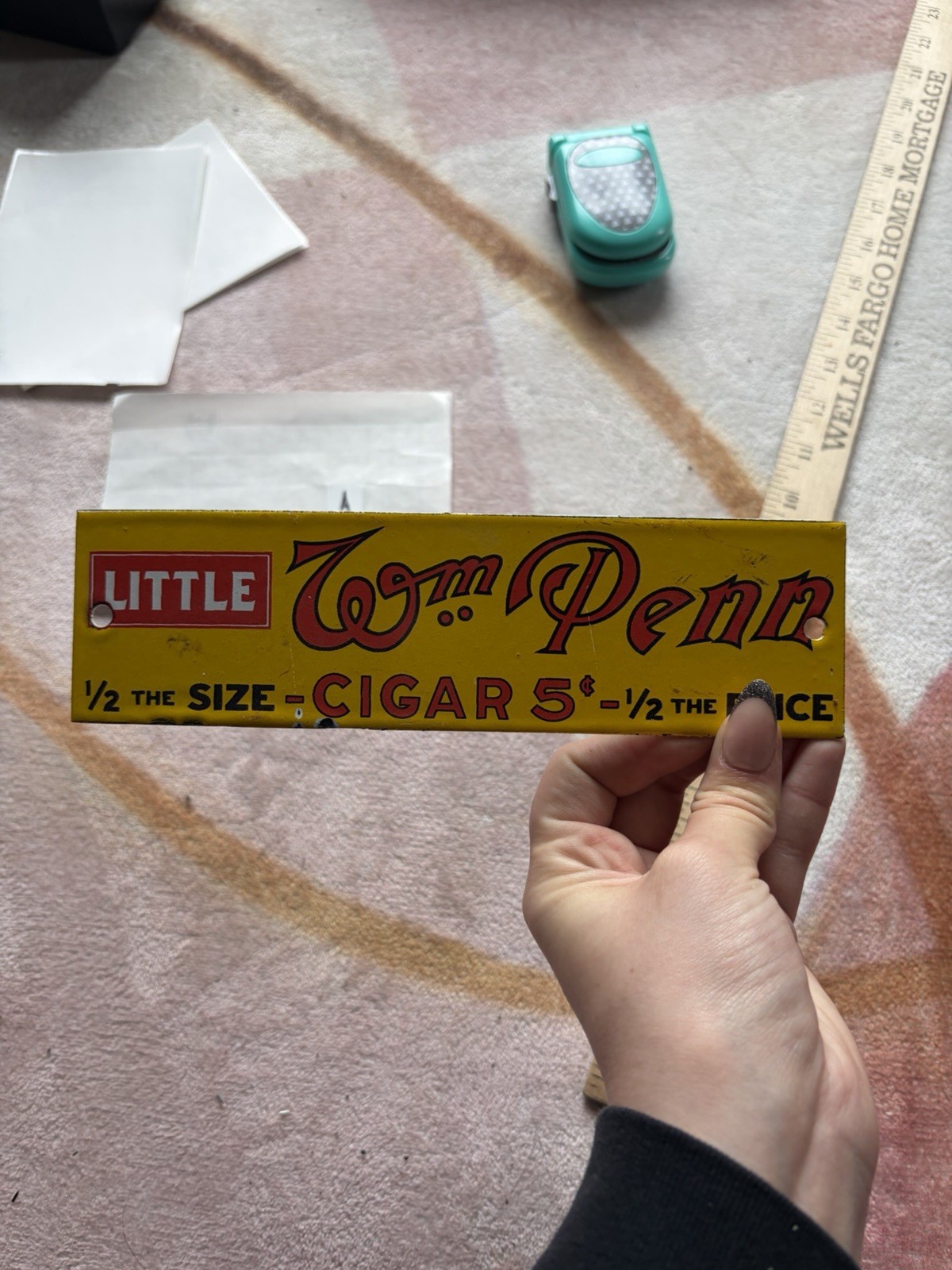 Porcelain Little Wm Penn Sign