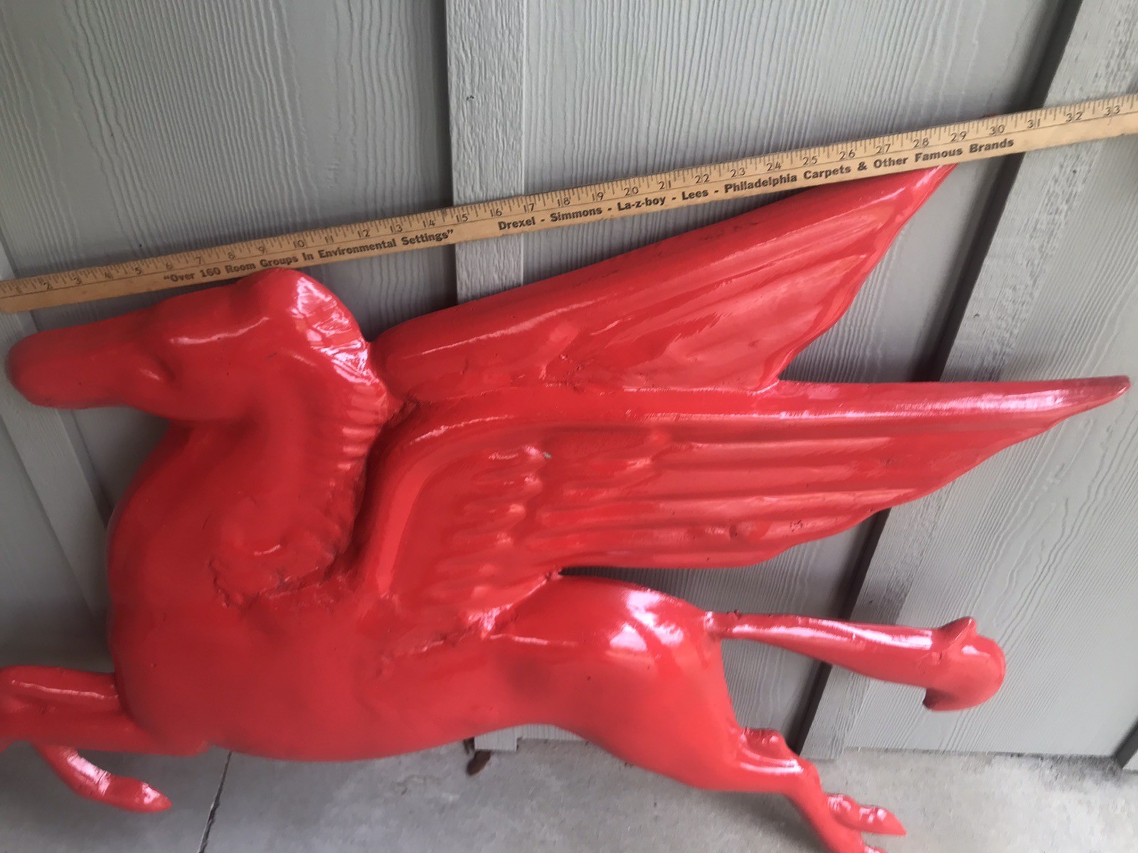 PEGASUS GAS & OIL STATION 3D -GARAGE MAN CAVE BUBBLE SIGN-Mobil?