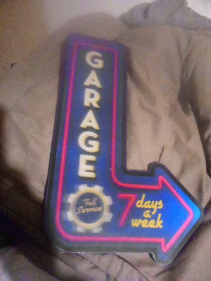 garage full service vintage sign