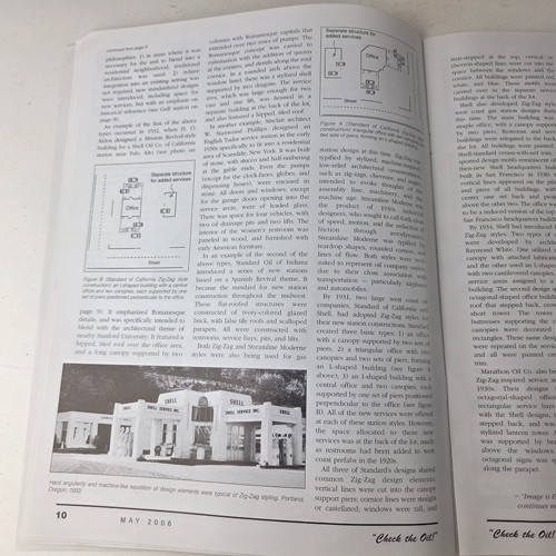 Original Gasoline Magazine for Porcelain Signs Lion Sign Sunoco Gas Station Ad!
