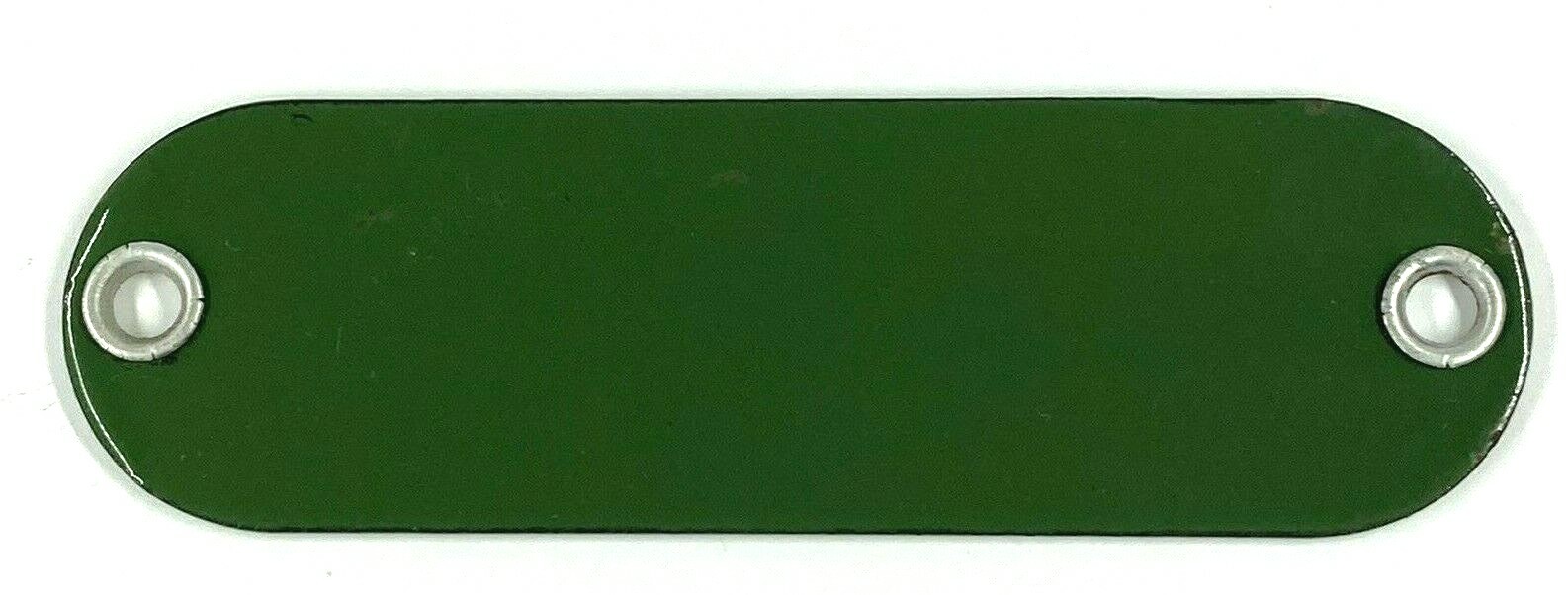 Vintage Triton TB Motor Oil SAE 30 Porcelain Gas Fuel Tag Sign Badge Green White