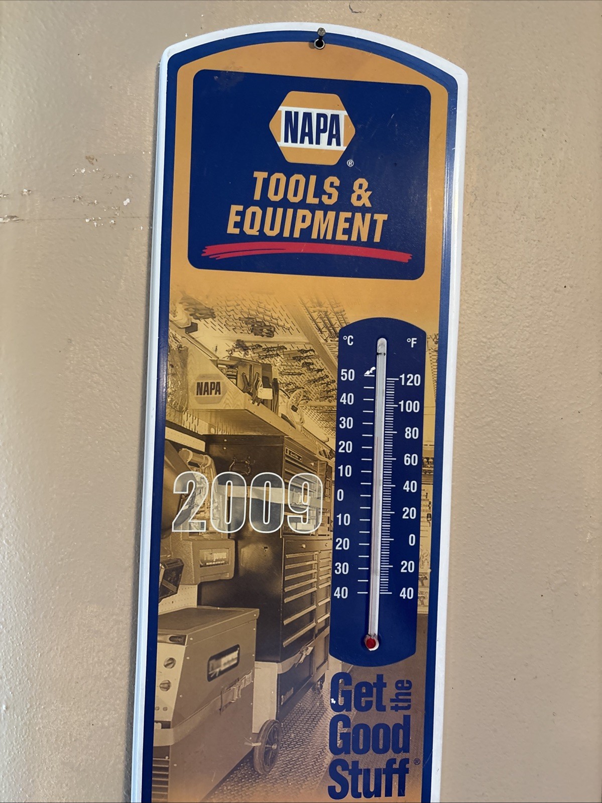 NAPA Auto Parts Tools & Equipment Advertising Thermometer Jamestown ND