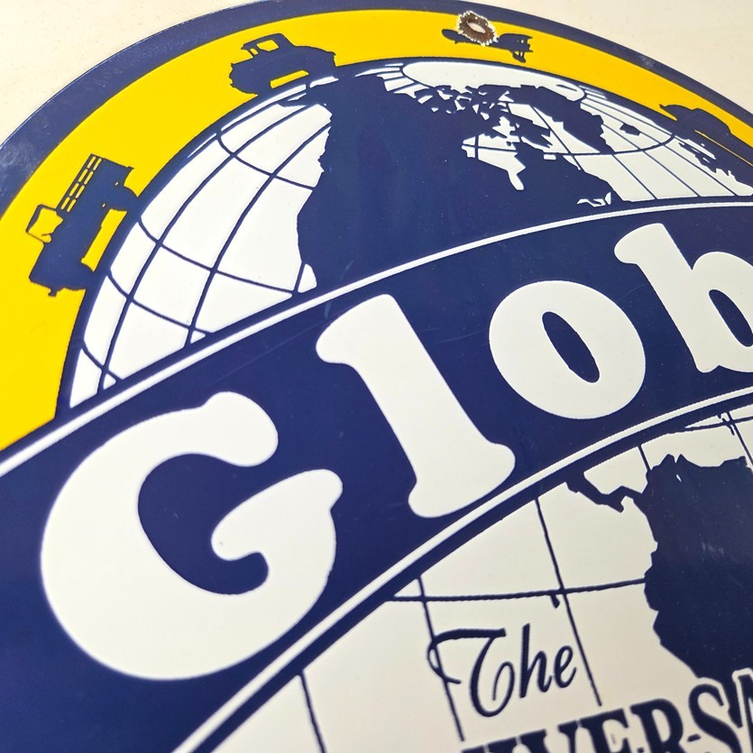 Vintage Globe Sign – Universal Gas Service Station Porcelain Pump Sign