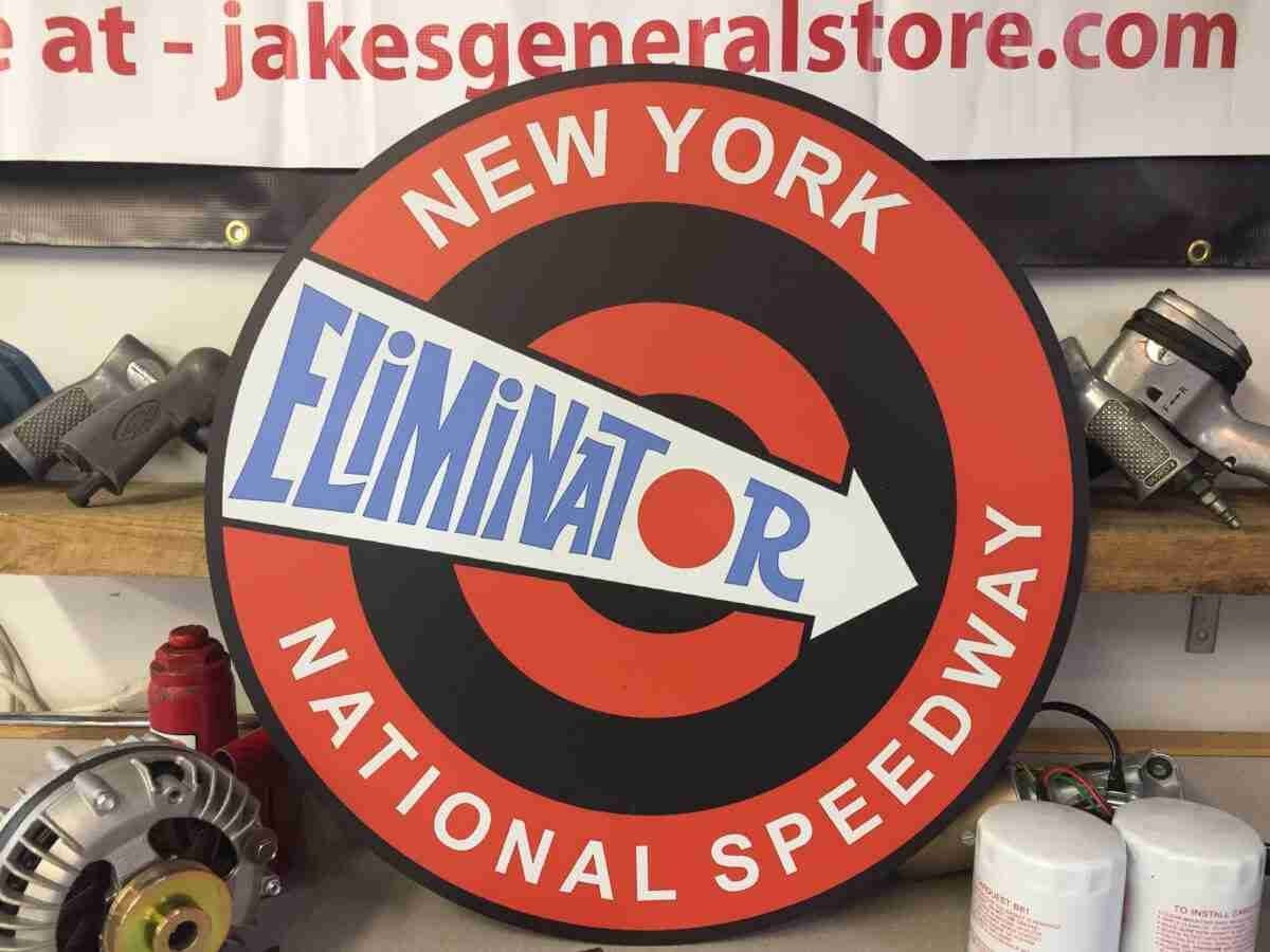Signal Gasoline Round Metal 24″ Sign