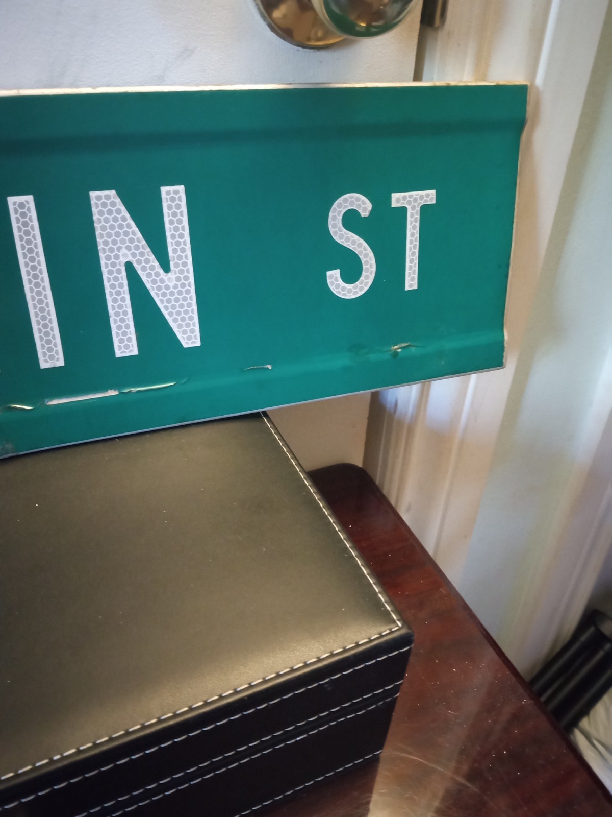 Collectable Mainstreet Sign 24×7 Inch New Brunswick Canada Man Cave Art