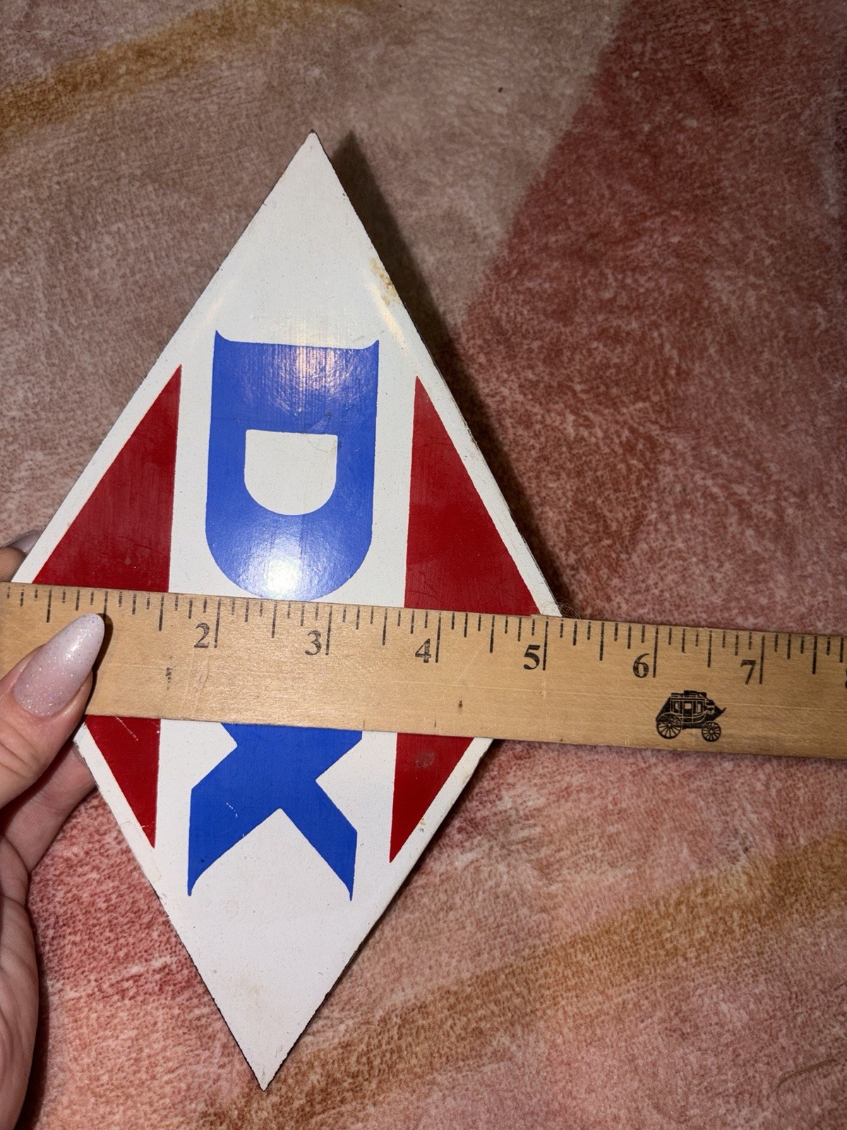 Porcelain DX Sign