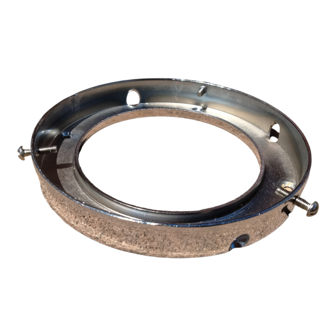 Chrome Gas Pump Globe Ring / Rings Gas Pumps Globes / Reproduction Petro Oil