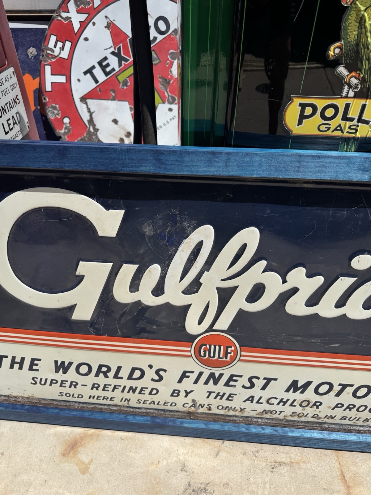 Gulfpride 49 Inch Sign