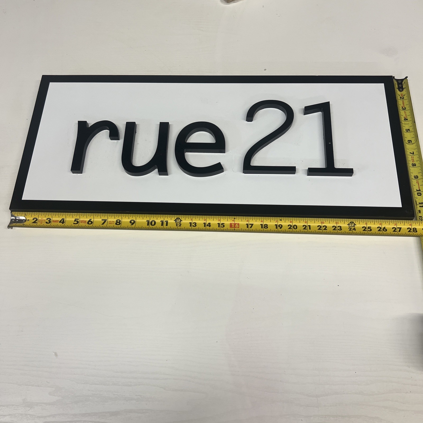 Vintage Route 21 Retail Sign Indoor/Outdoor Marquee Sign One OfAKind,collectible