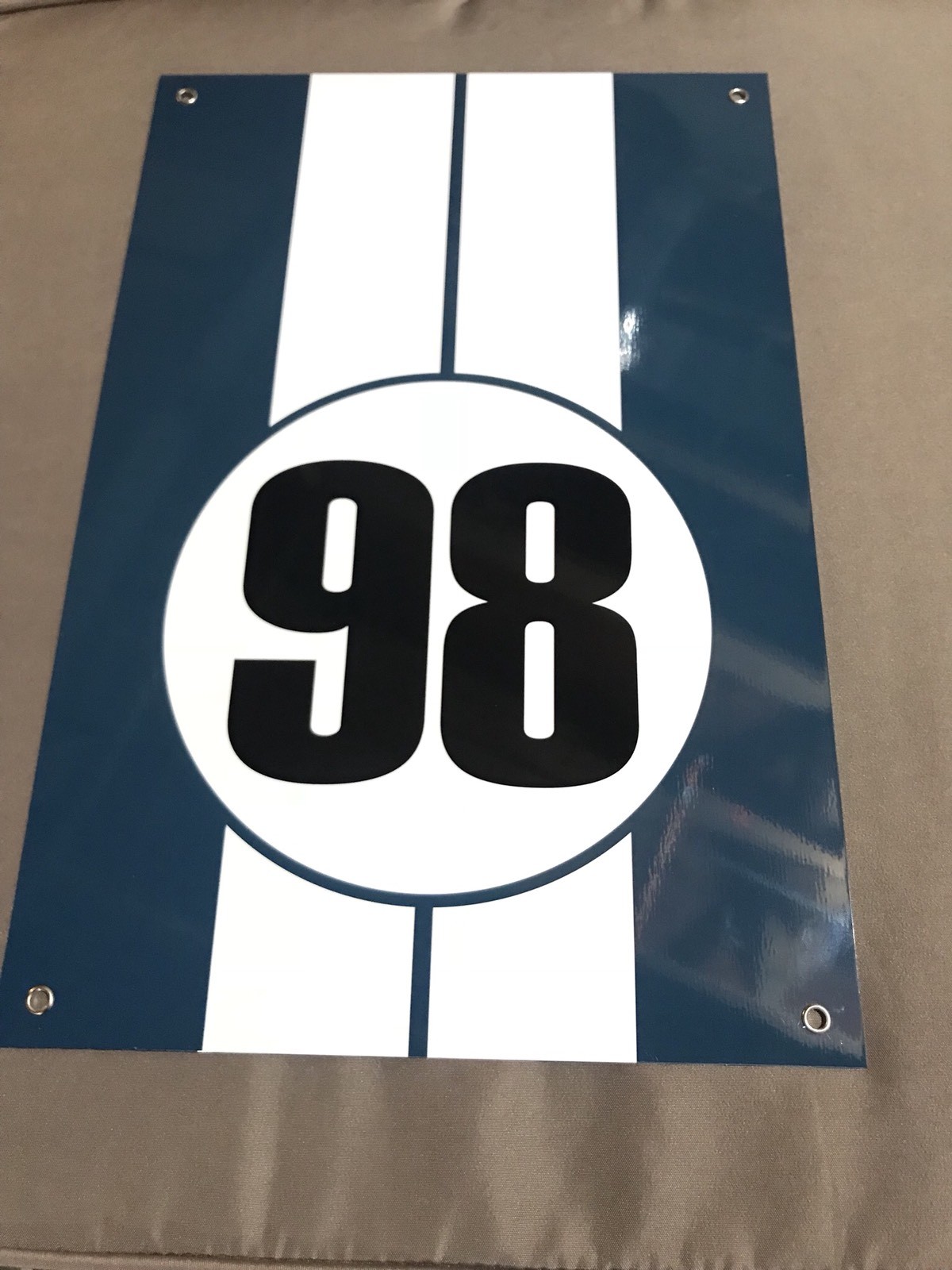 RARE 1964 Shelby cobra Daytona 98 coupe racing le mans advertising sign