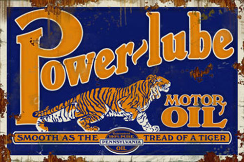 PowerLube Sign