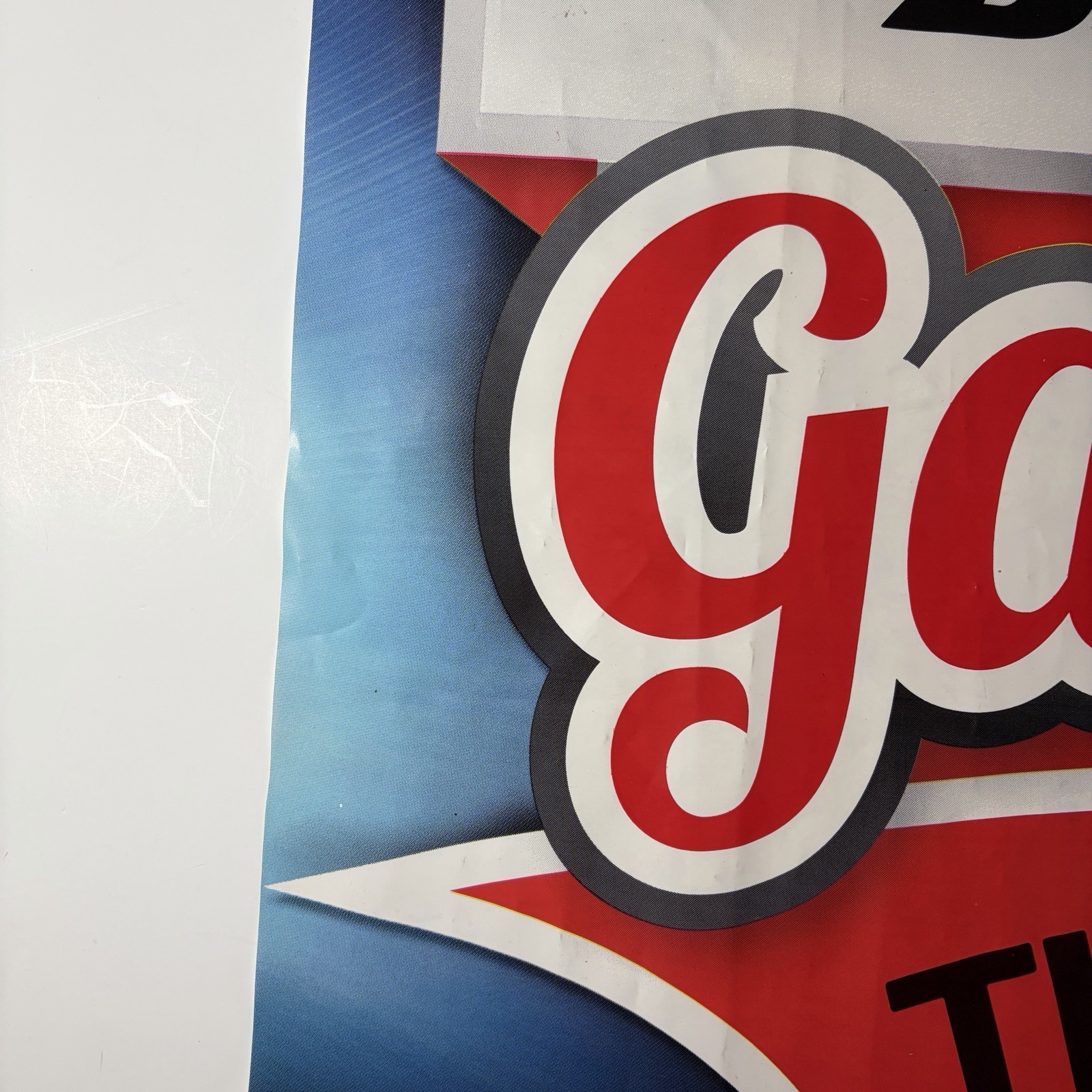 Bridgestone Tires ‘Game On! Time To Preform’ Vinyl Banner Sign 24×30