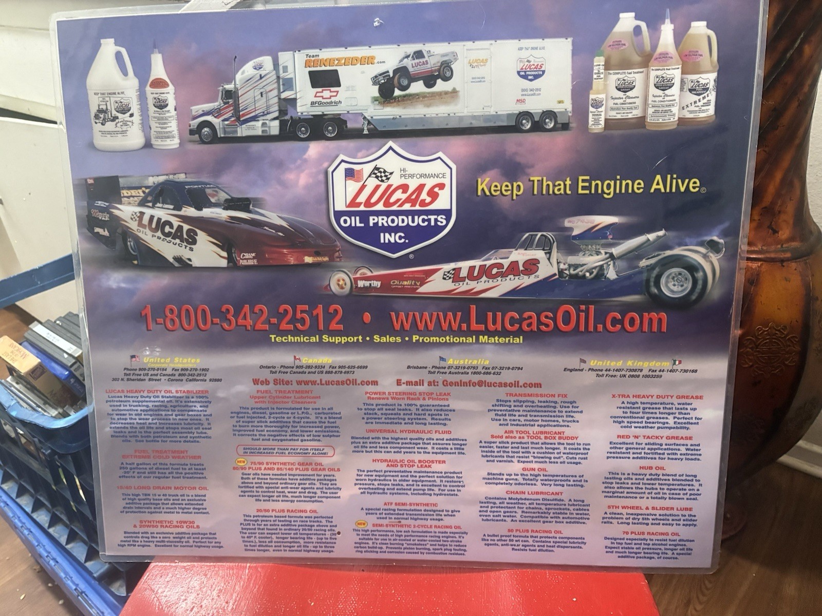 VINTAGE GM AC DELCO CHEVY BUICK OLDS PONTIAC MECHANICS DEALER SIGN 24×36