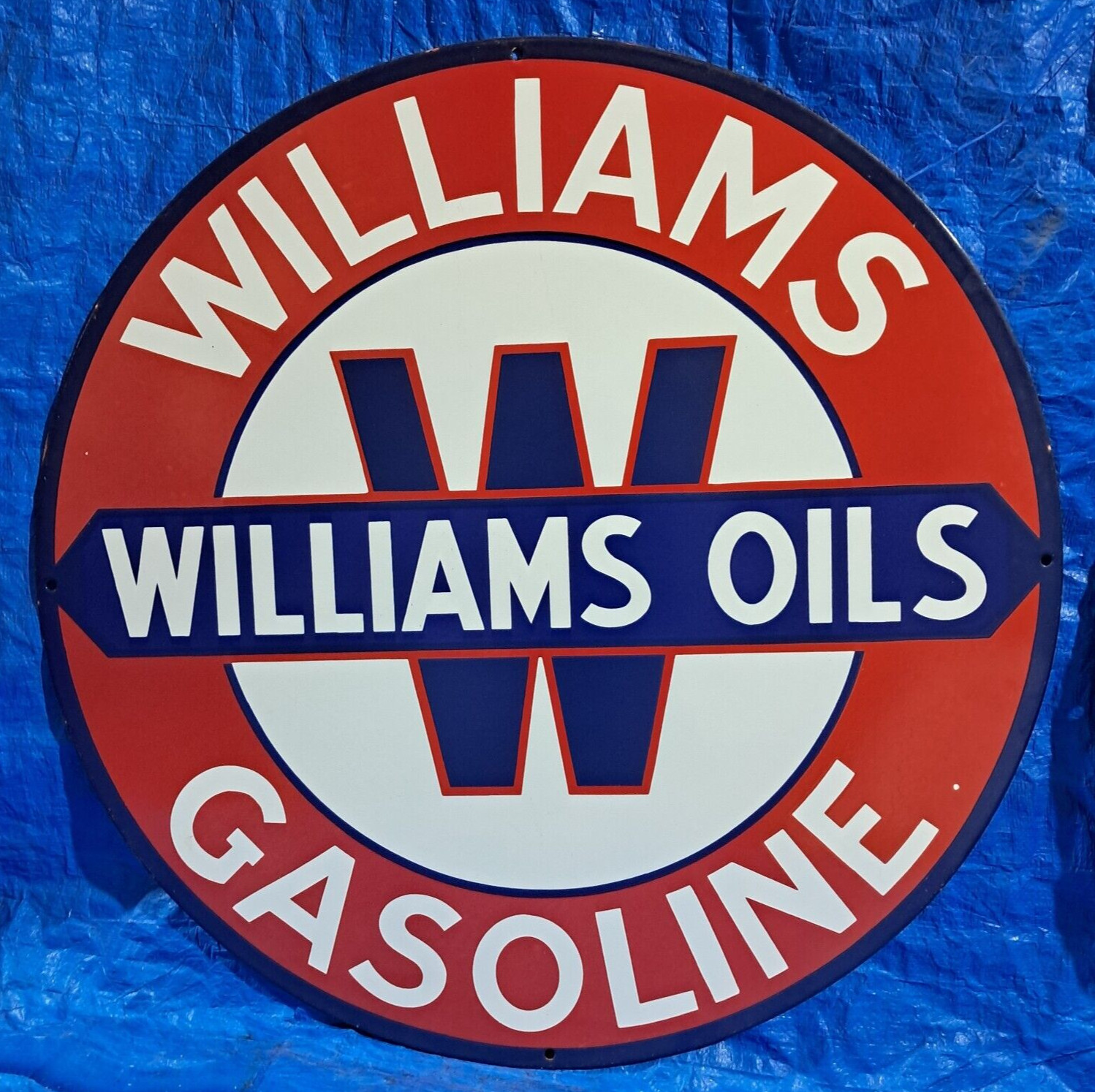 2 Porcelain Enamel Sign, More Details In Description