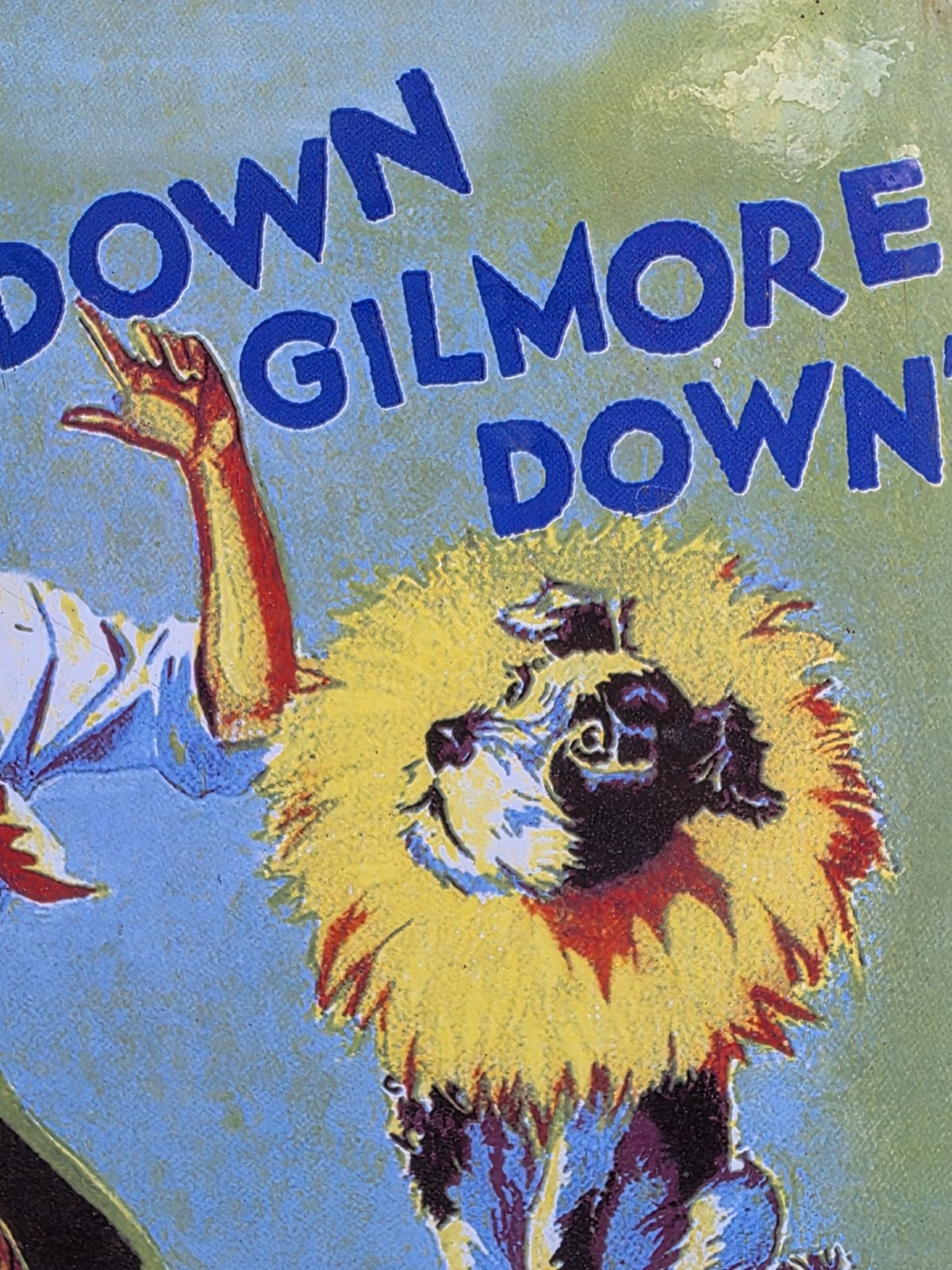 VINTAGE DATED 1946 GILMORE GASOLINE MOTOR OIL PORCELAIN ENAMEL GAS SIGN 12″ X 8″