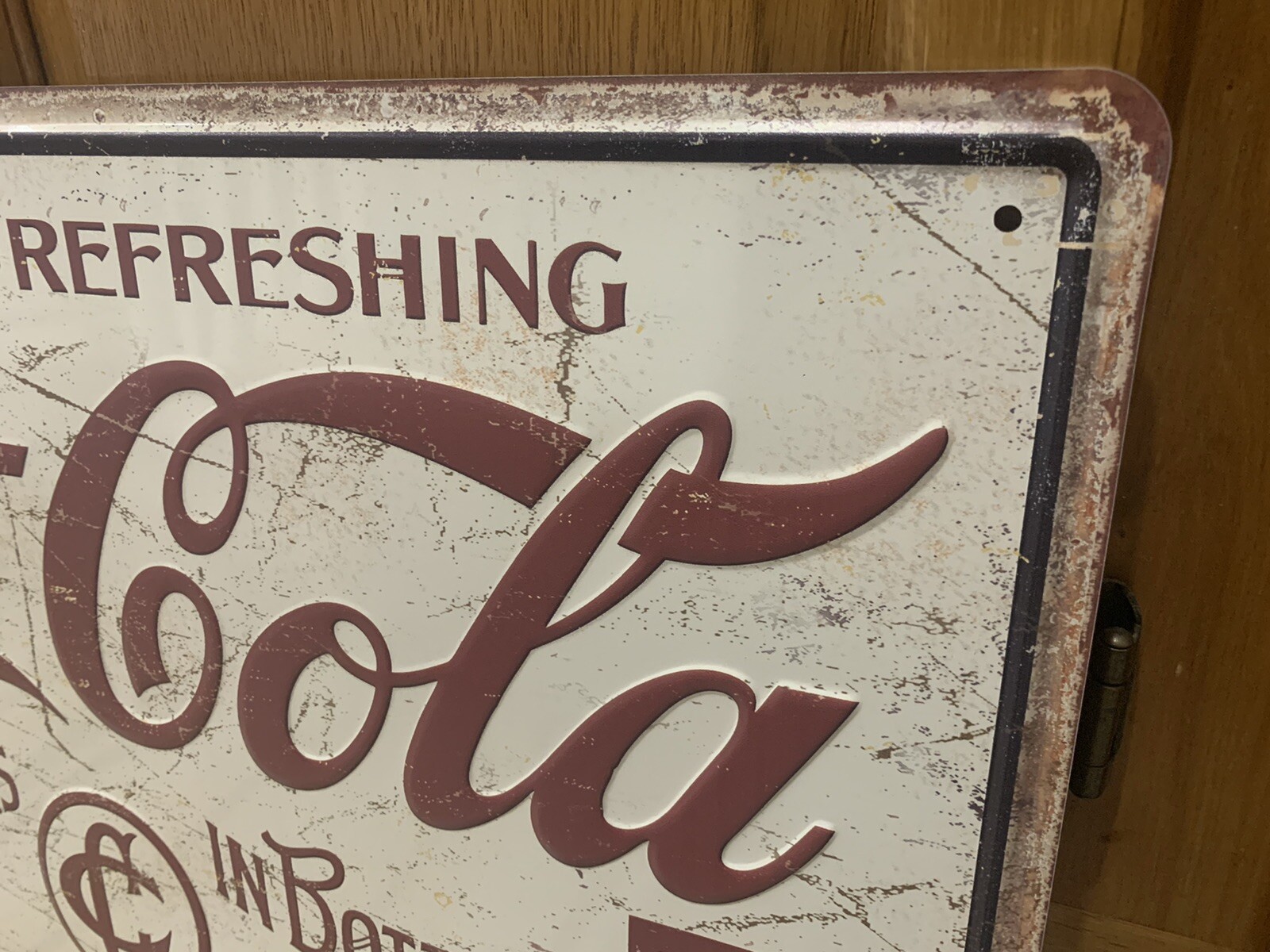 Coca Cola Metal Sign Coke Vintage Style Garage Gas Oil Wall Decor Bar Pub 5