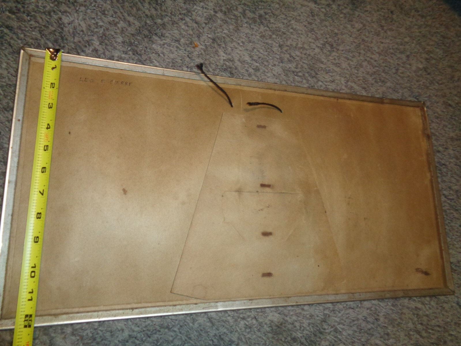 1960 PLYMOUTH FURY DEALERSHIP SHOWROOM DISPLAY TIN OVER CARDBOARD VINTAGE 24X12