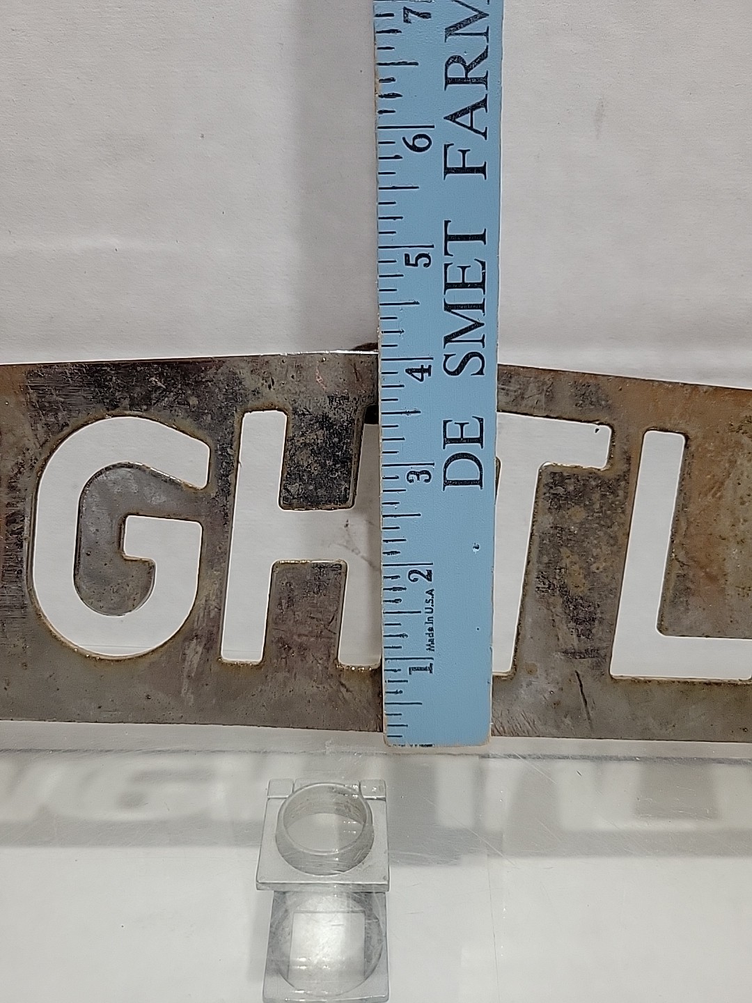 Vintage Metal FREIGHTLINER Trucker Plaque 24″×4,5″ Delivery Freight Truck Sign
