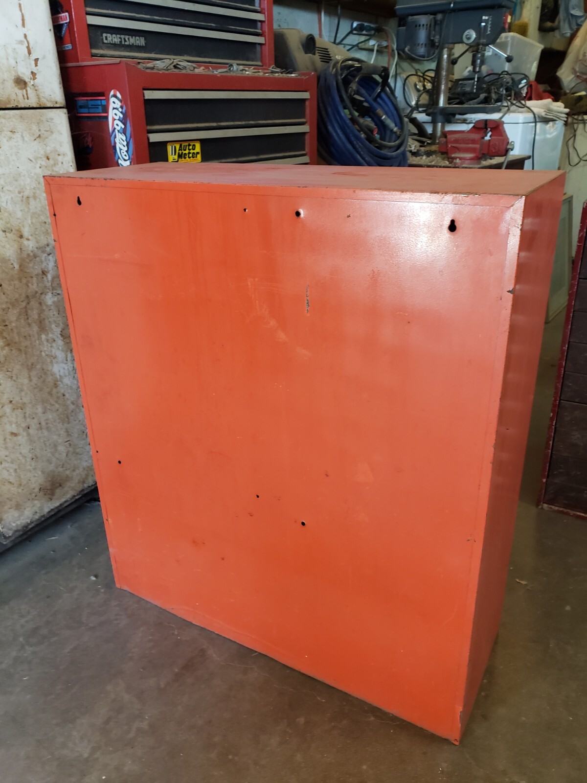 Vintage Niehoff Tune-up Center Parts Wall Metal Cabinet – Gas Oil Garage Hot Rod
