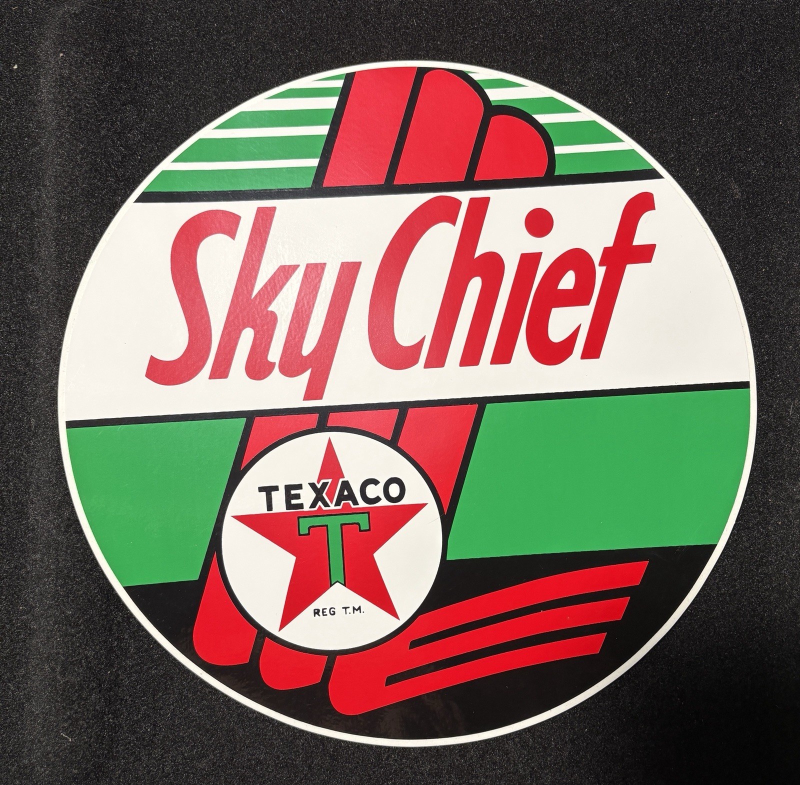 Set Of 4 Texaco Sky Chief Gas Pump Stickers