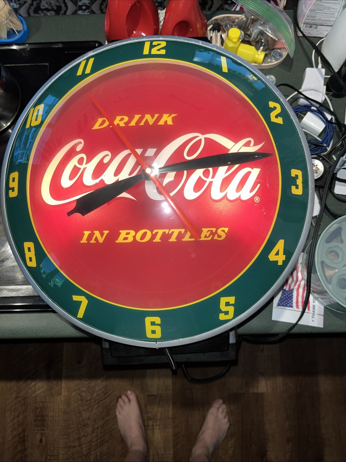 Vintage American Retro COCA COLA Double Bubble Advertising Nice-Cond!