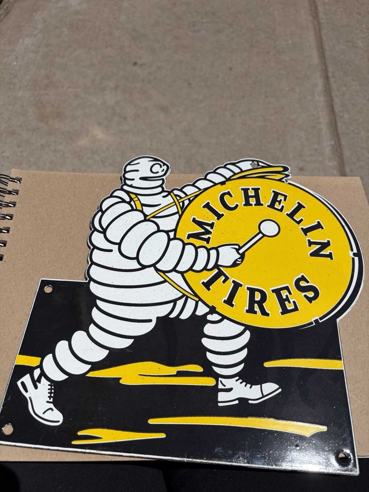 Porcelain Michelin Tires Sign