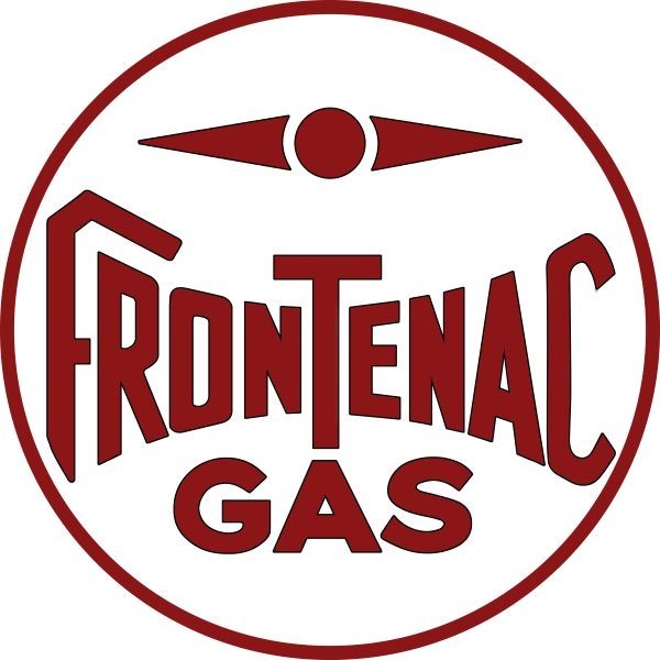 Frontenac Gasoline Service Station Style NEW Sign 28″ Dia. Round USA STEEL