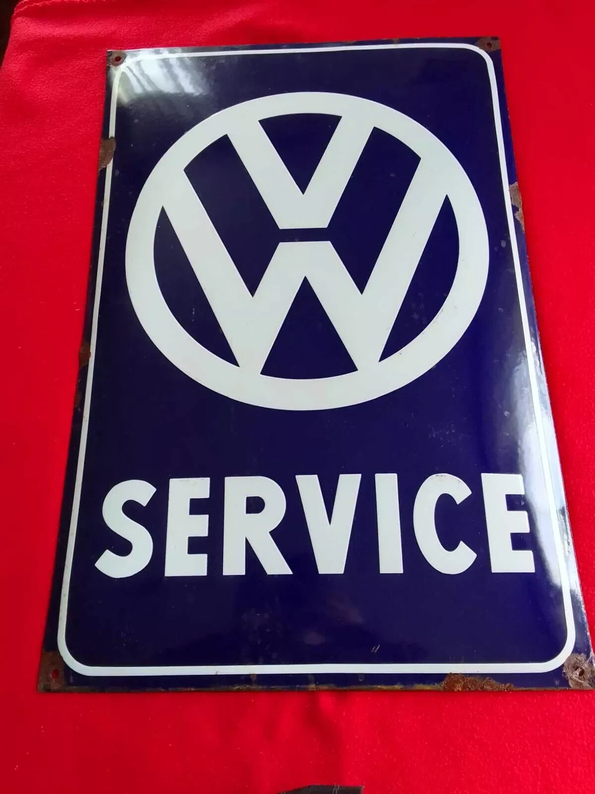 VW service volkswagen enamel sign 60×40 cm