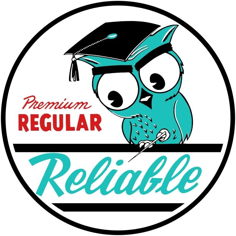 RELIABLE Premium Regular Gasoline Station Look NEW METAL SIGN: 12″ Dia. Round