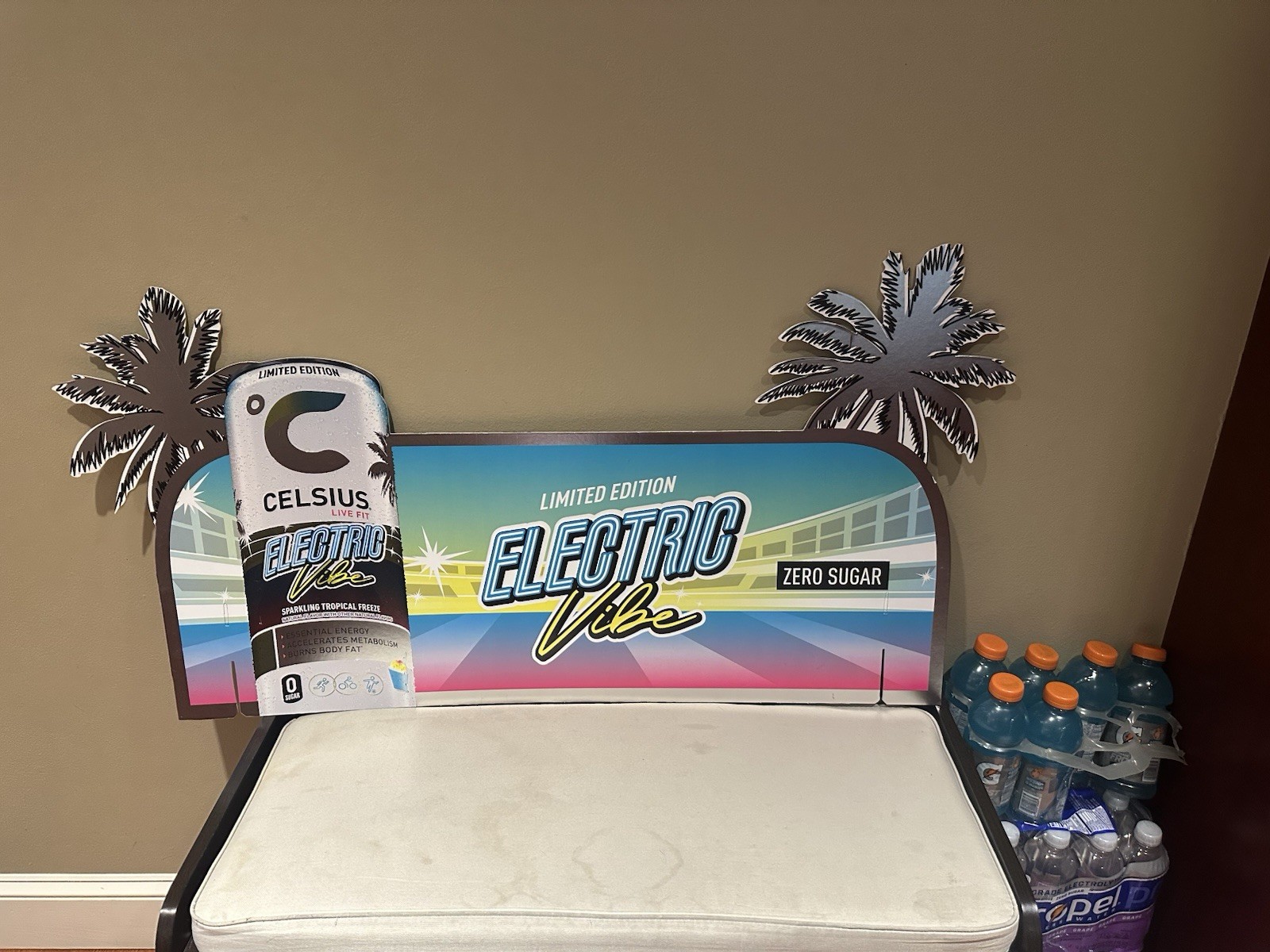 Celsius Gas Station Sign