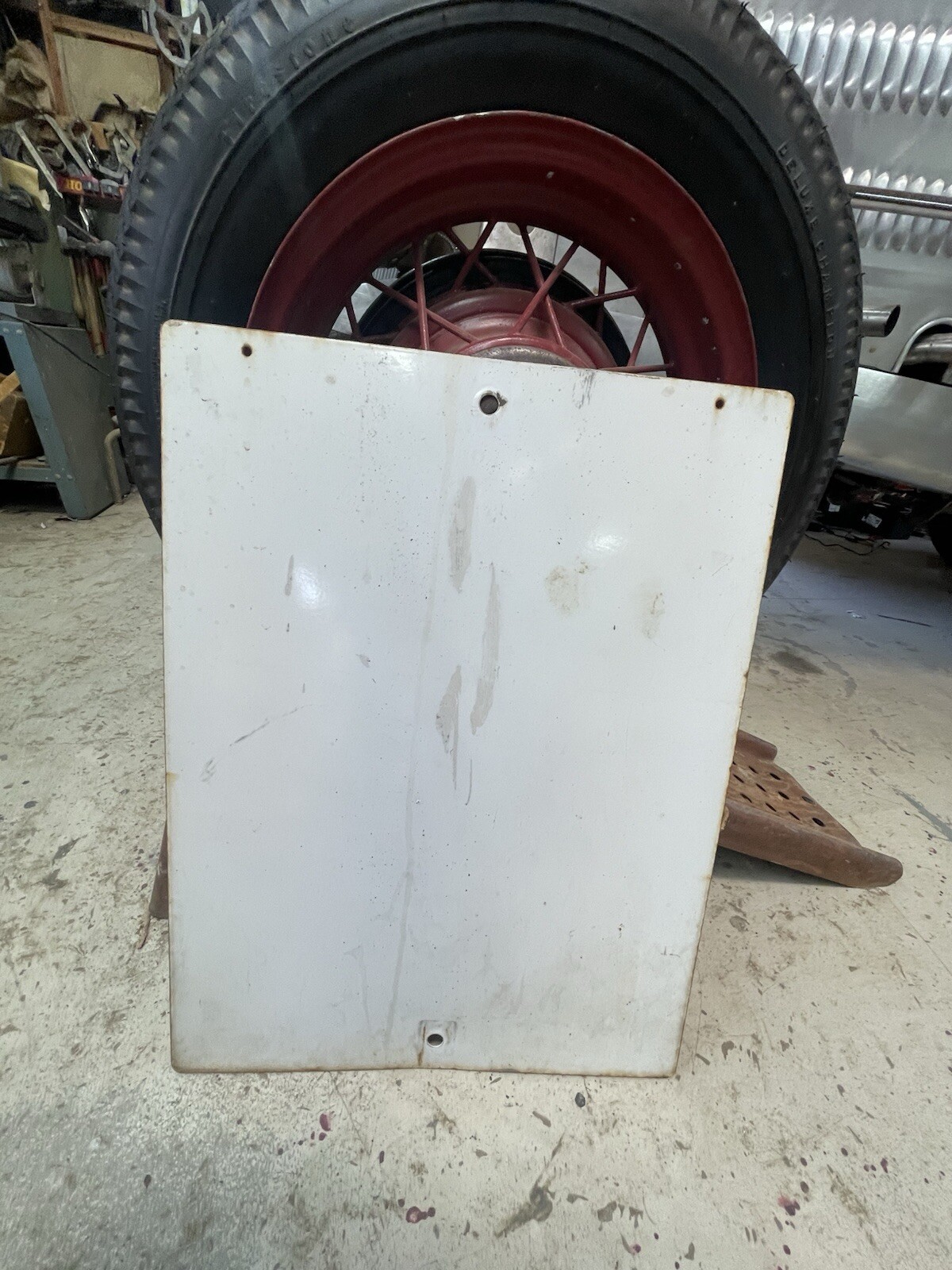 So Cal Auto Club Porcelain Sign