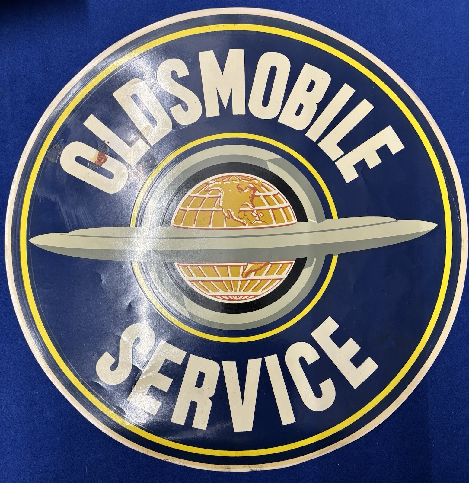 Oldsmobile Original Vintage 17 Inch Service Decal. Late 50’s Early60’s