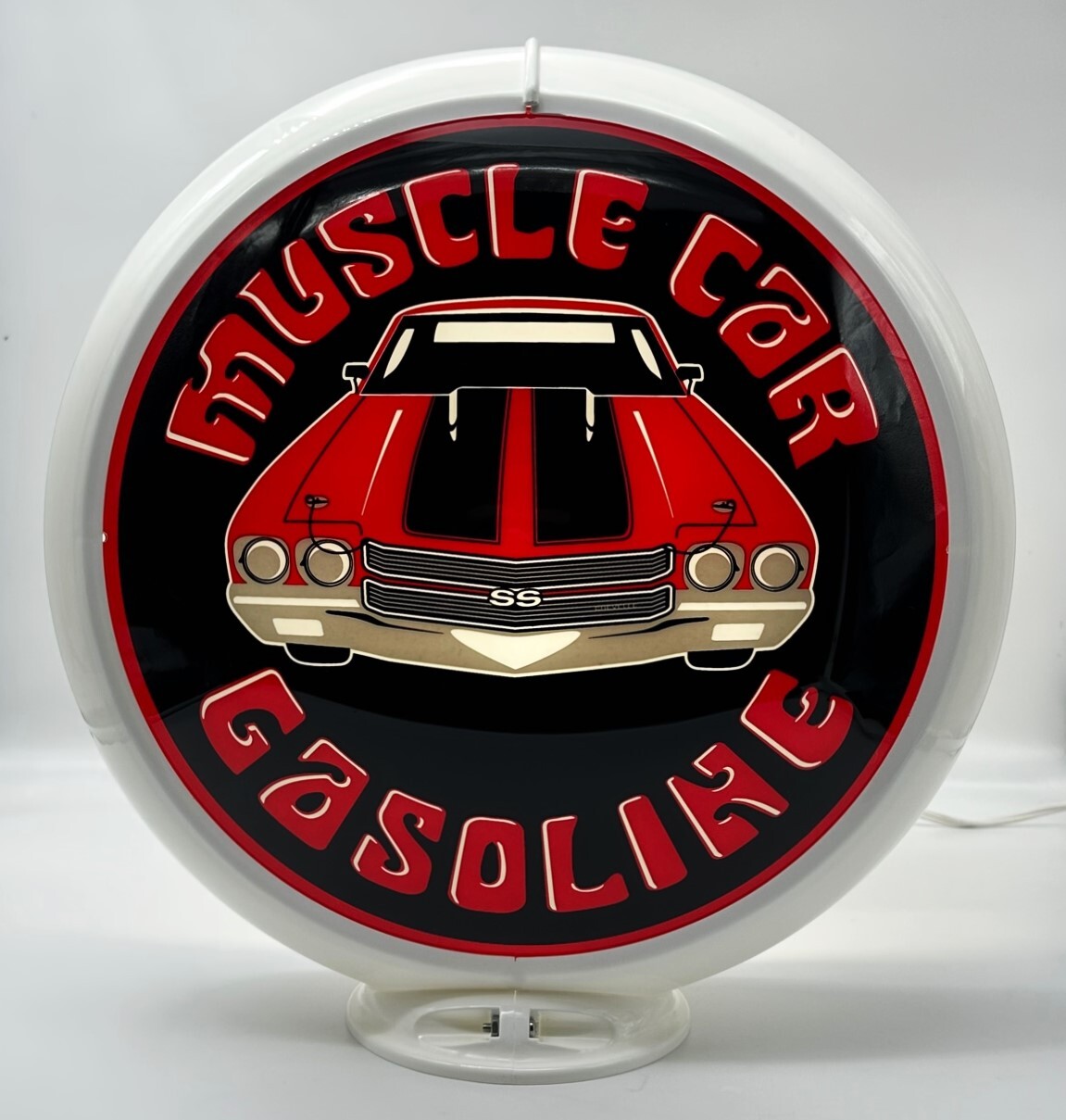 CHEVELLE MUSCLE CAR GASOLINE 13.5″ Gas Pump Globe – CHEVELLE FANS CK THIS OUT!