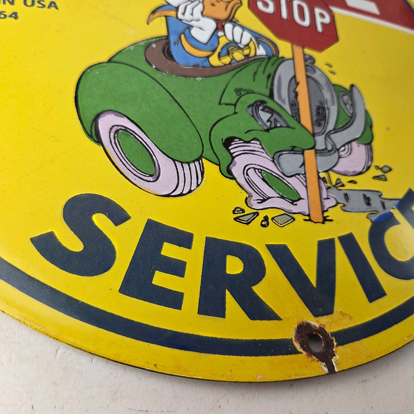 Vintage Dodge Sign – Old Muscle Gas Cars Sales Service Porcelain Sign