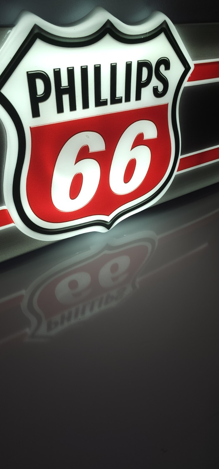 100% Authentic Phillips 66 L.E.D. sign RARE FIND!