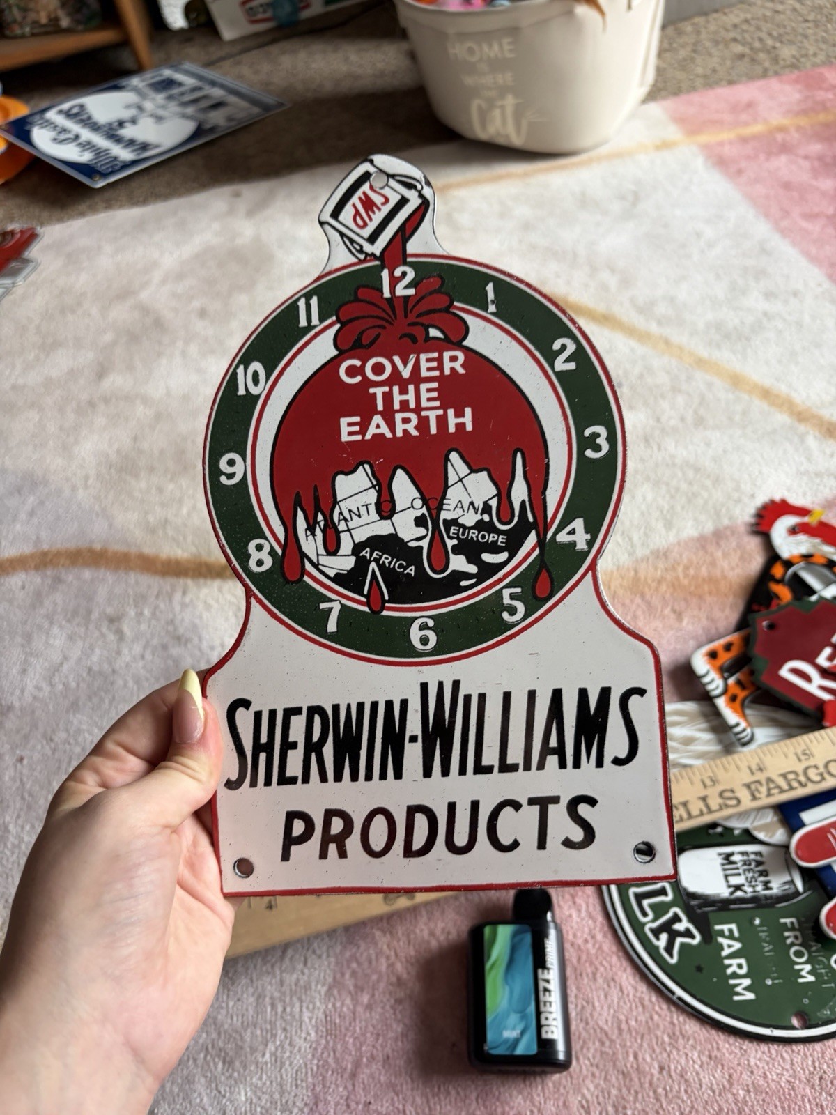 Porcelain Sherwin Williams Products Cover The Earth Sign