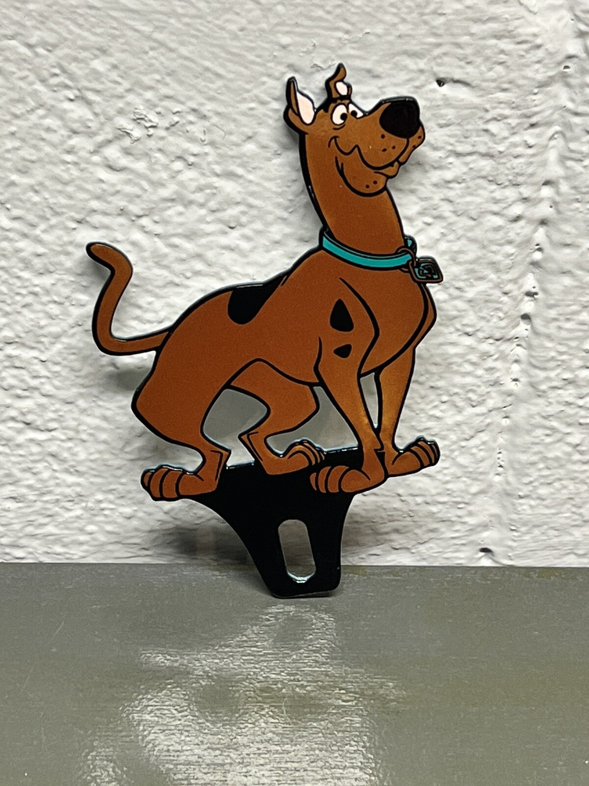 SCOOBY DO Metal Plate Topper Sign Cartoon Character Mystery Machine Gas Oil