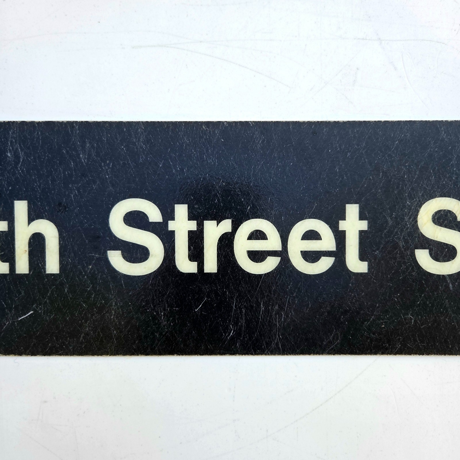 Vtg Septa Sign 30th St Station North Broad Street Double Sided Railroad Subway