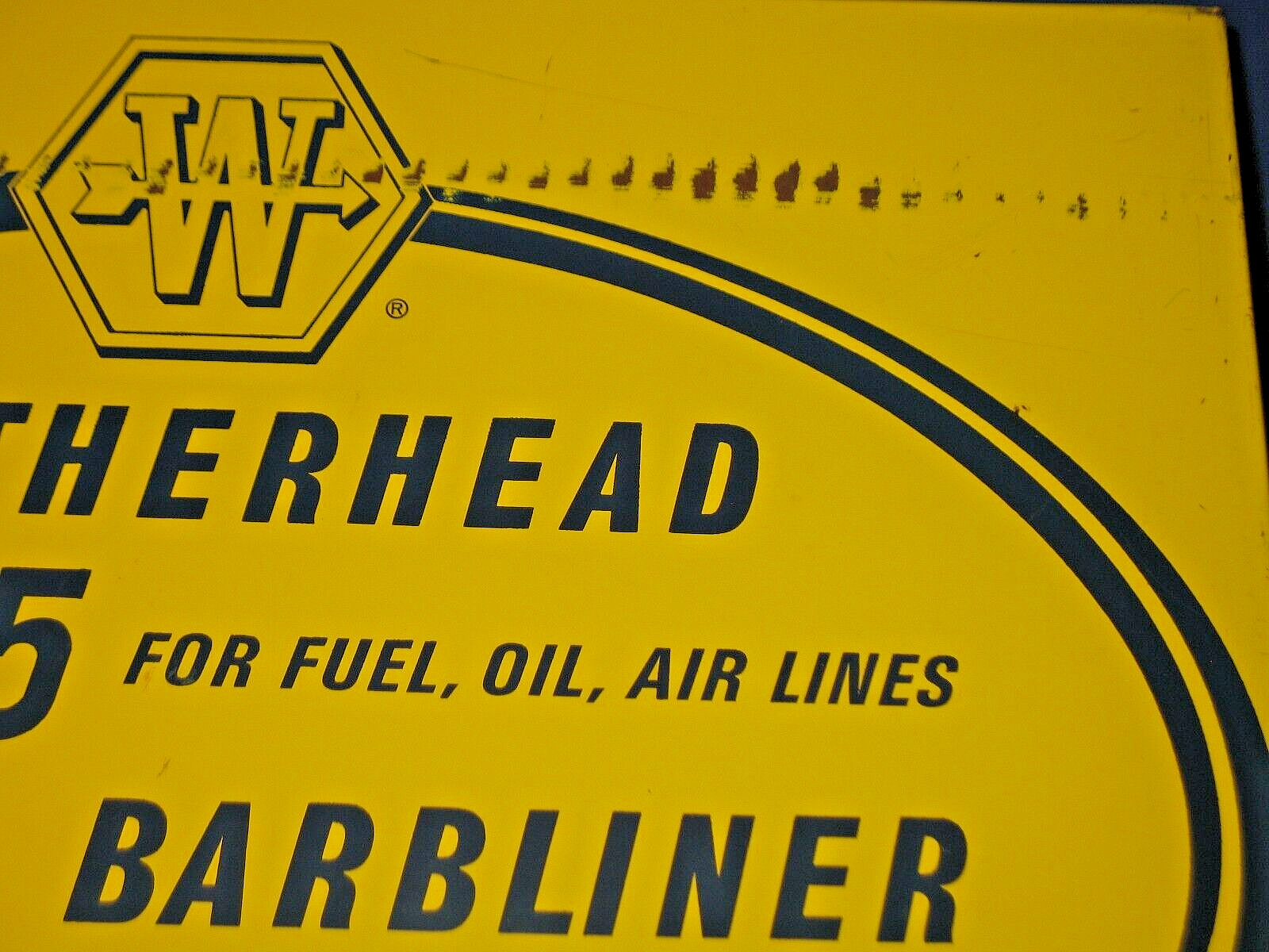 WEATHERHEAD – VINTAGE 20 SLOT + 2 COMPARTMENT ADVERTISING PARTS AUTO GAS OIL