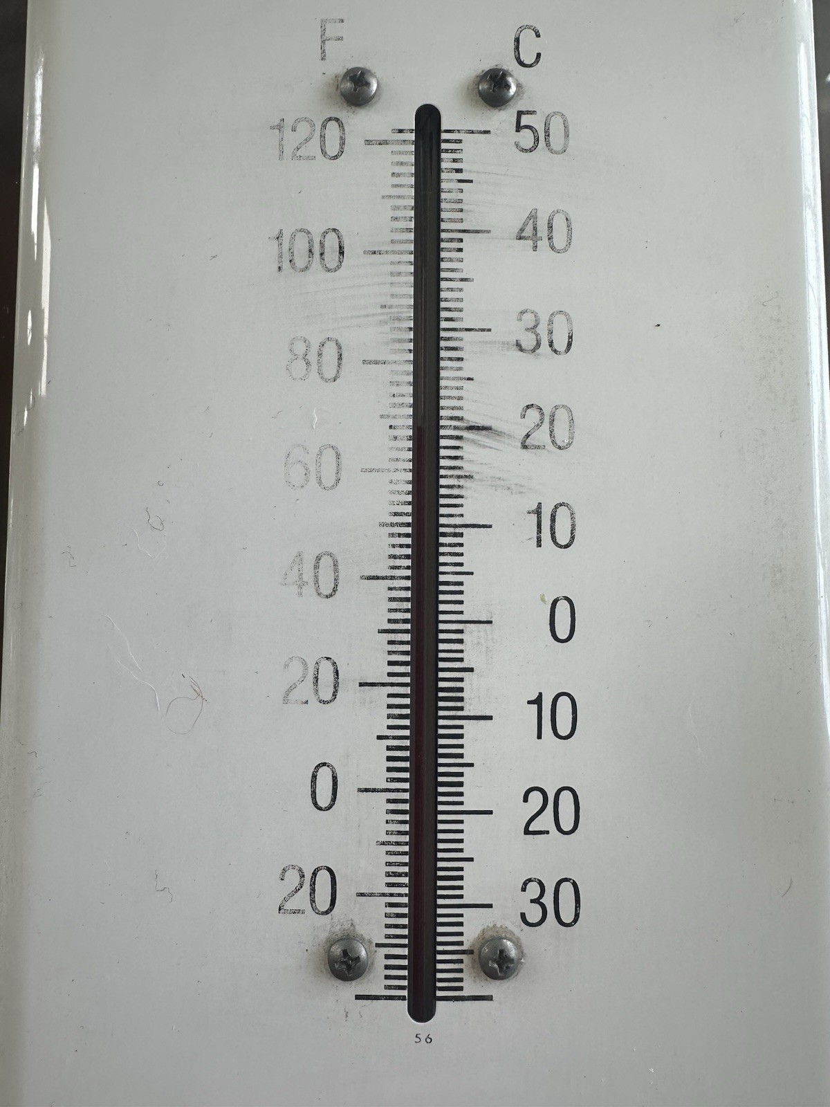 VTG 1999 Licensed R &B Texaco Motor Oil Scottie Dogs Metal Thermometer Sign 16×6