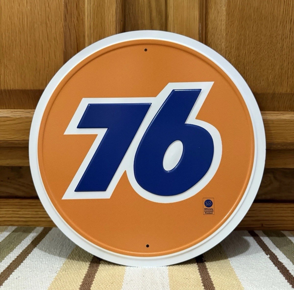 Union 76 Gasoline Sign Garage Parts Tools Oil Vintage Style Wall Decor