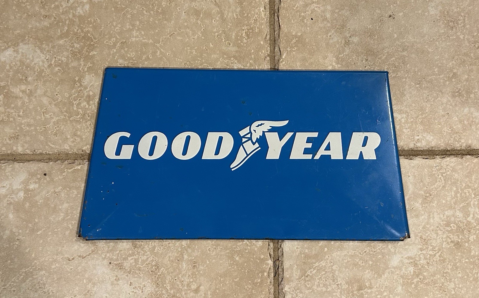 Good Year Metal Sign 13×7 Non-Porcelain