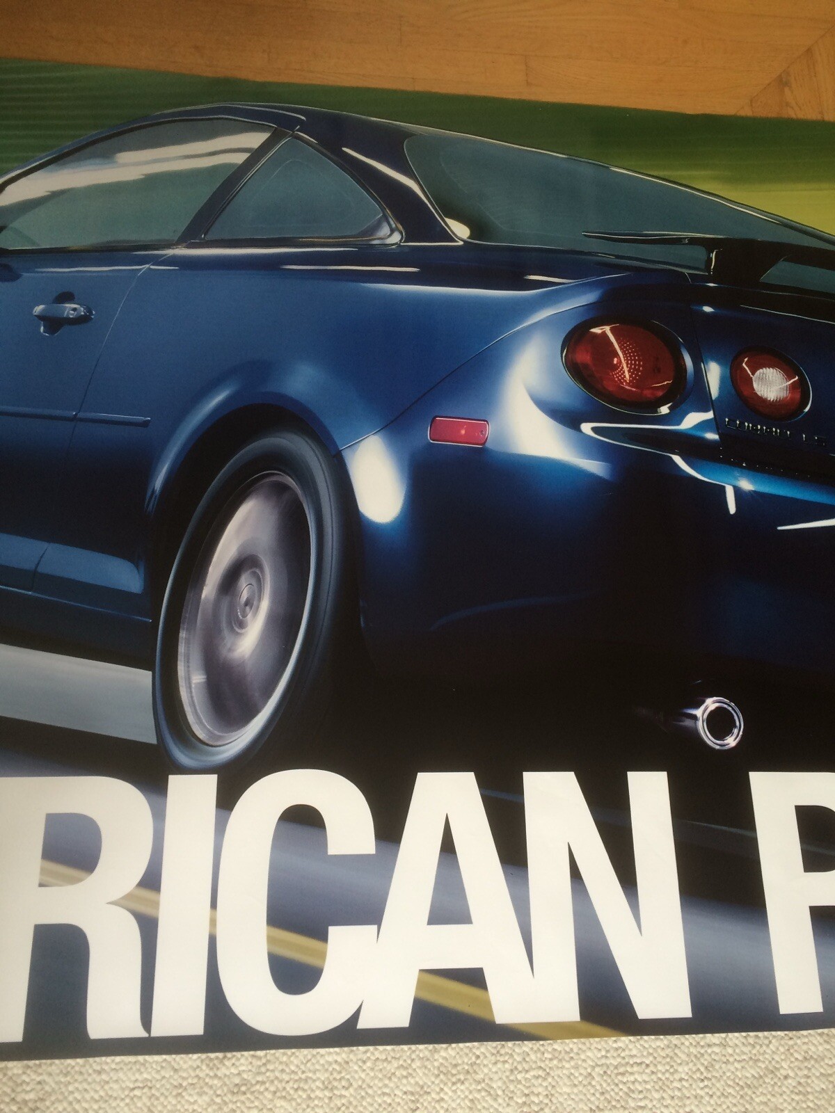Chevy Cobalt Dealer Sign Vinyl Banner Measures: 137.5 Inches X 49.5 Inches